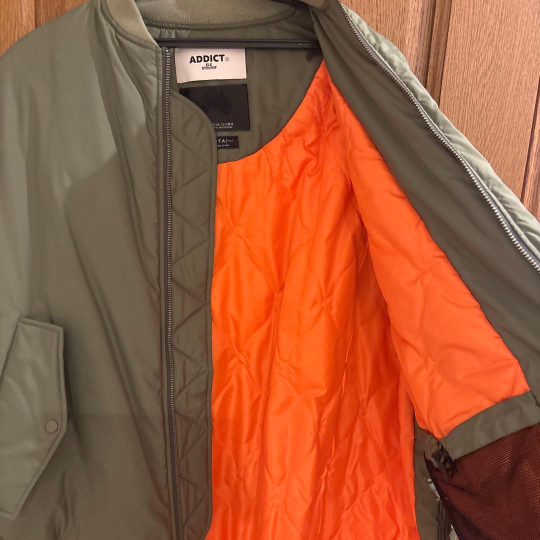 スローブイエナ　ELE STOLYOF Victoria Down MA-1