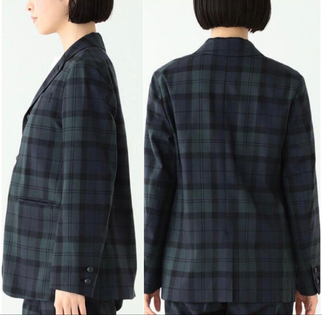 a*n様 美品 BEAMS BOY ポリエステル ウール 3ボタン ブレザー 1
