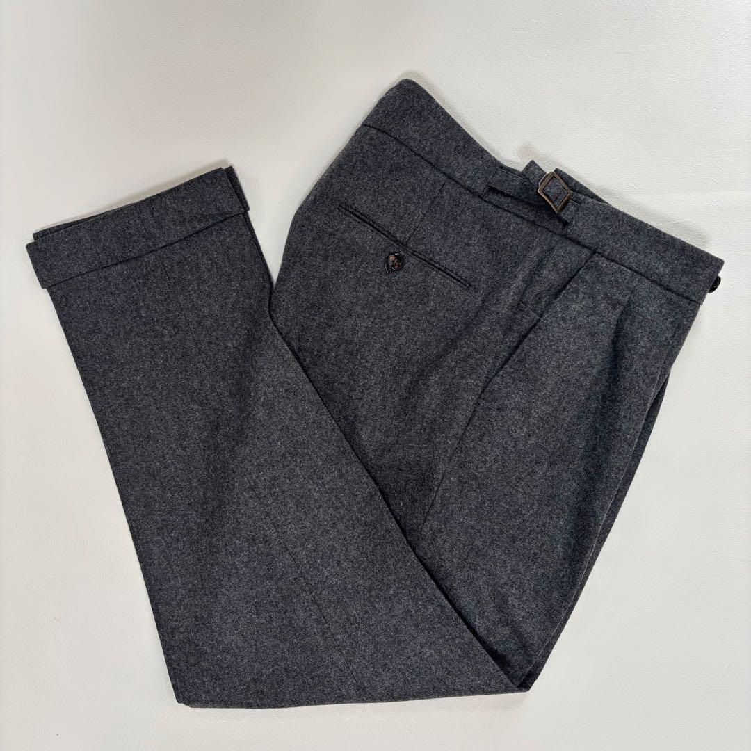 【美品】ベルウィッチ カノニコ サイドアジャスター スコッチ フランネル 46