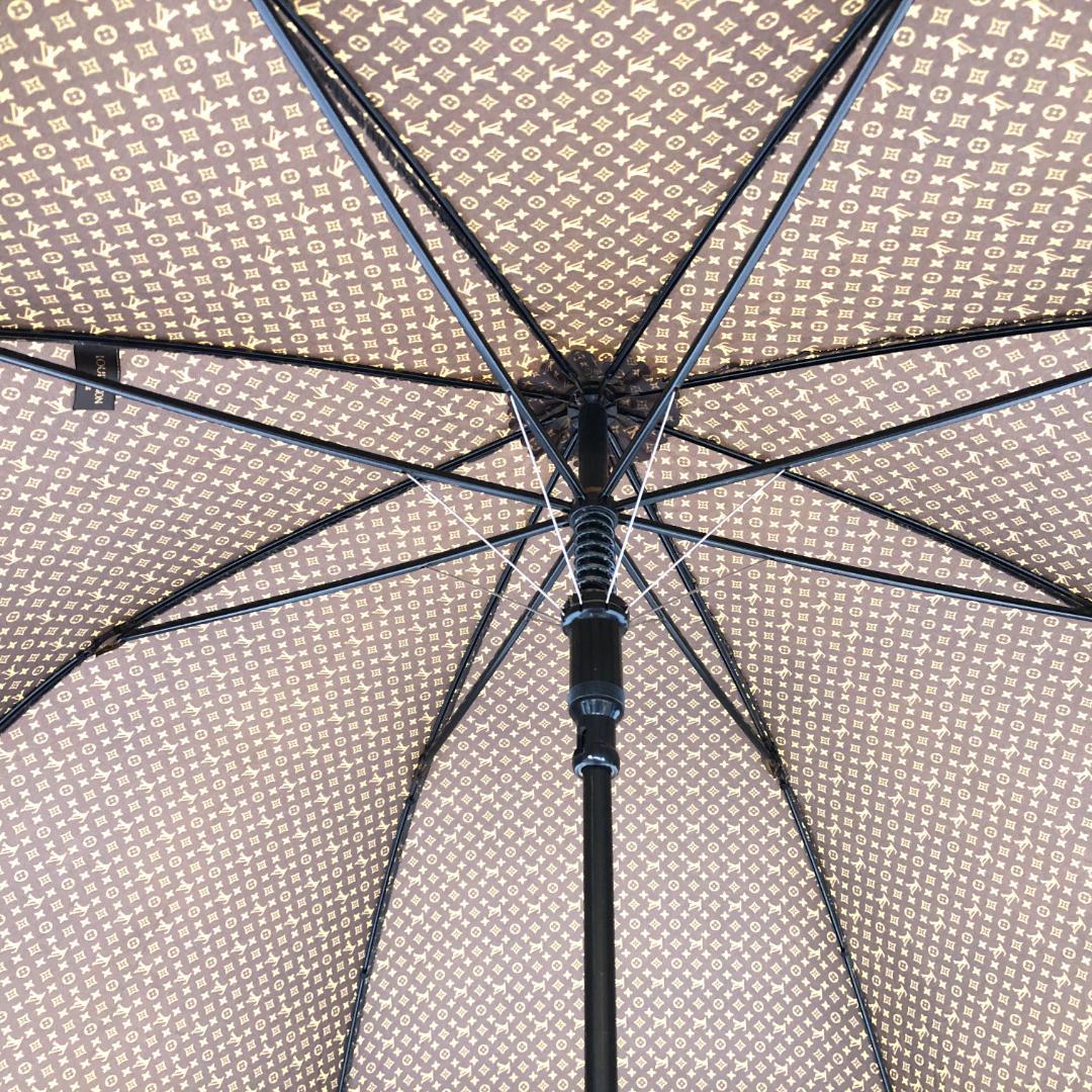1E559/ルイヴィトン/雨傘/モノグラムミニ/パラプルュイ/ジブレ/ブラウン