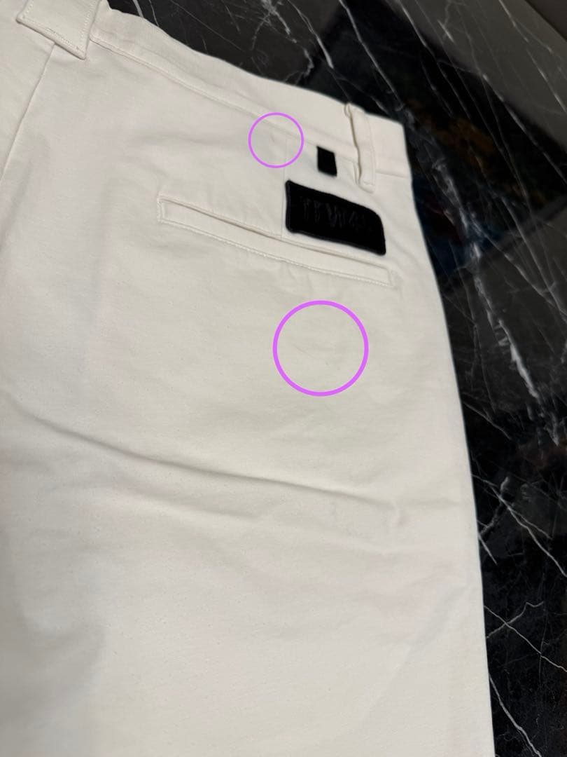 た*け様 TFW49 ハーフパンツ　ホワイト