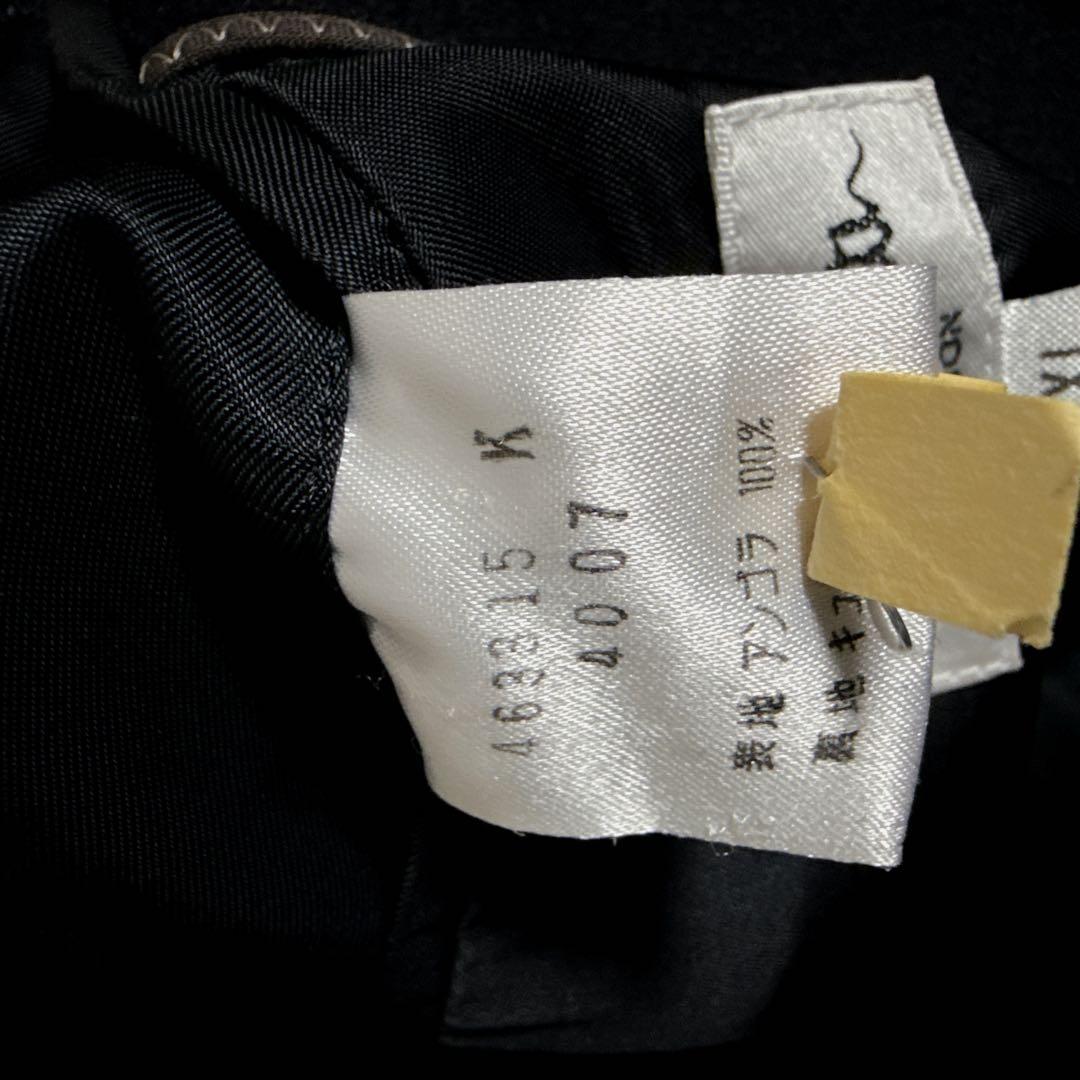 【美品】ポールスミス アンゴラ100% チェスターコート 大きいサイズ 黒