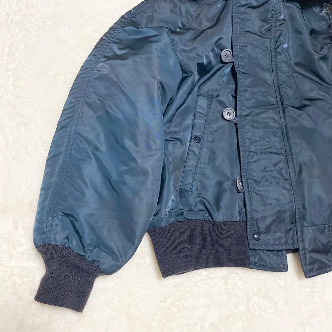 【希少★】USA製 スピワック N-2B 42 フライトジャケット 短丈 ファー