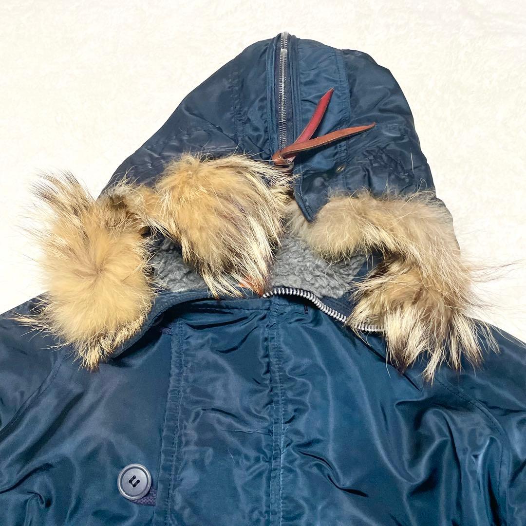 【希少★】USA製 スピワック N-2B 42 フライトジャケット 短丈 ファー