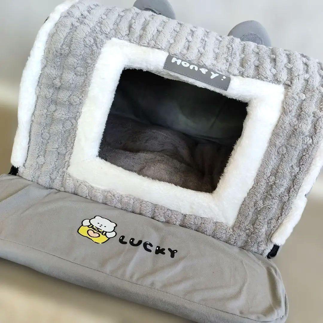 ペットハウス グレー ブラウン おまとめ3点