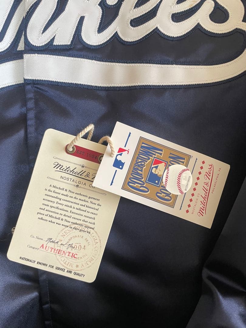 ジャケット・アウター MITCHELL&NESS stadium jacket