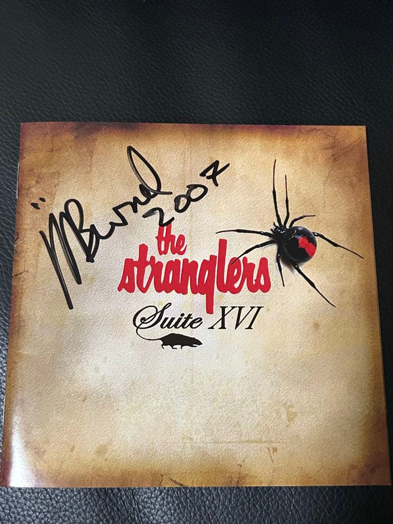 CD初回ストラングラーズ　サイン入り　ジャンジャックバーネル