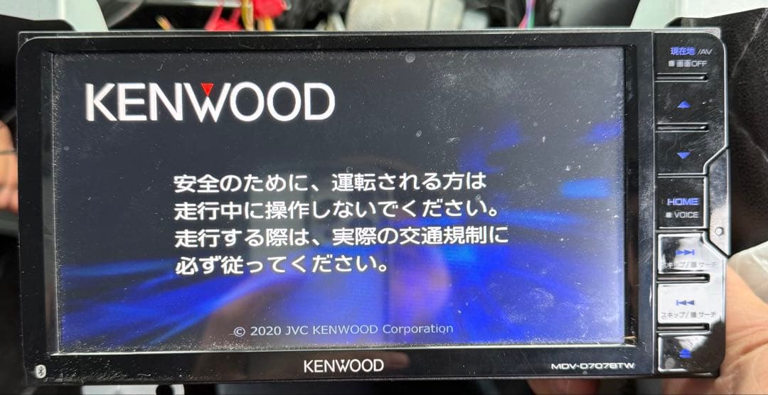 KENWOOD MDV-D707BT カーナビ 7インチ