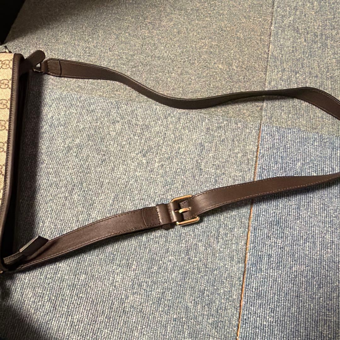 【美品】GUCCI グッチ GGスプリーム ショルダーバッグ