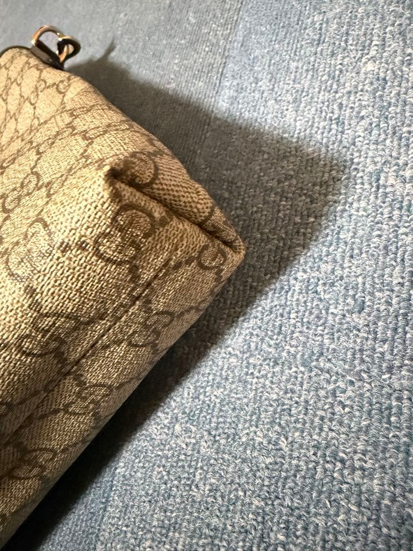 【美品】GUCCI グッチ GGスプリーム ショルダーバッグ