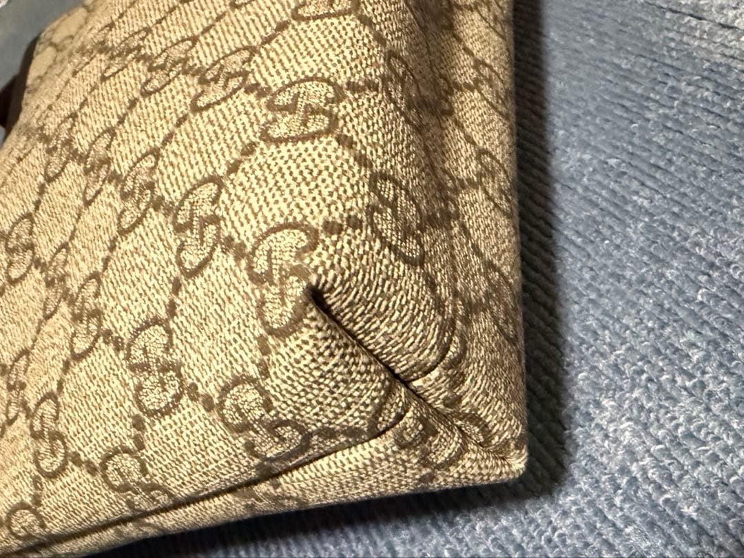 【美品】GUCCI グッチ GGスプリーム ショルダーバッグ