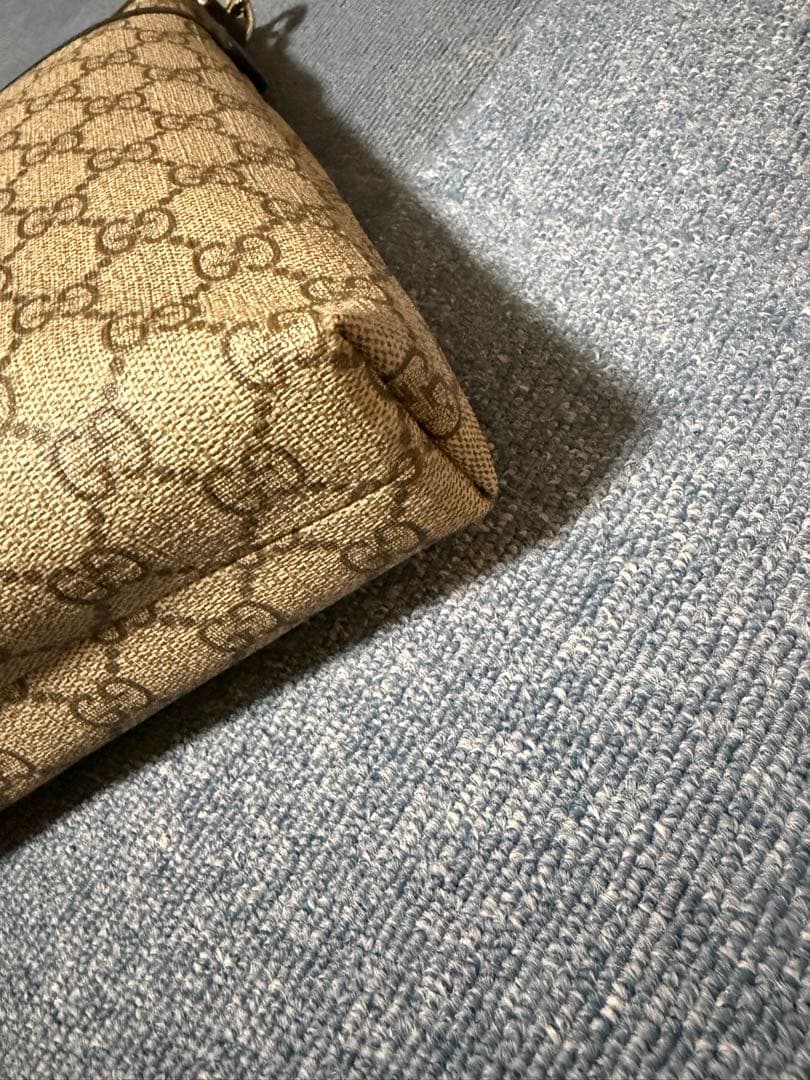 【美品】GUCCI グッチ GGスプリーム ショルダーバッグ