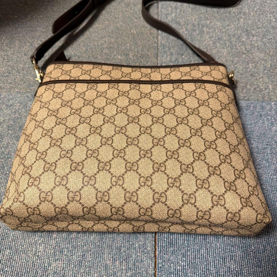 【美品】GUCCI グッチ GGスプリーム ショルダーバッグ