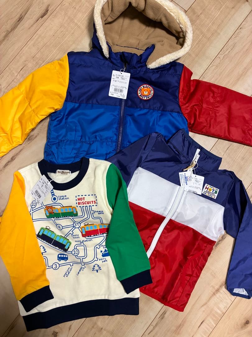 新品　HOT BISCUIT 110cm ３点セット