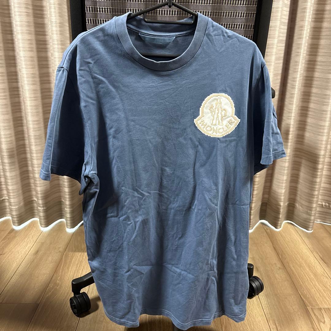 Moncler 青 Tシャツ
