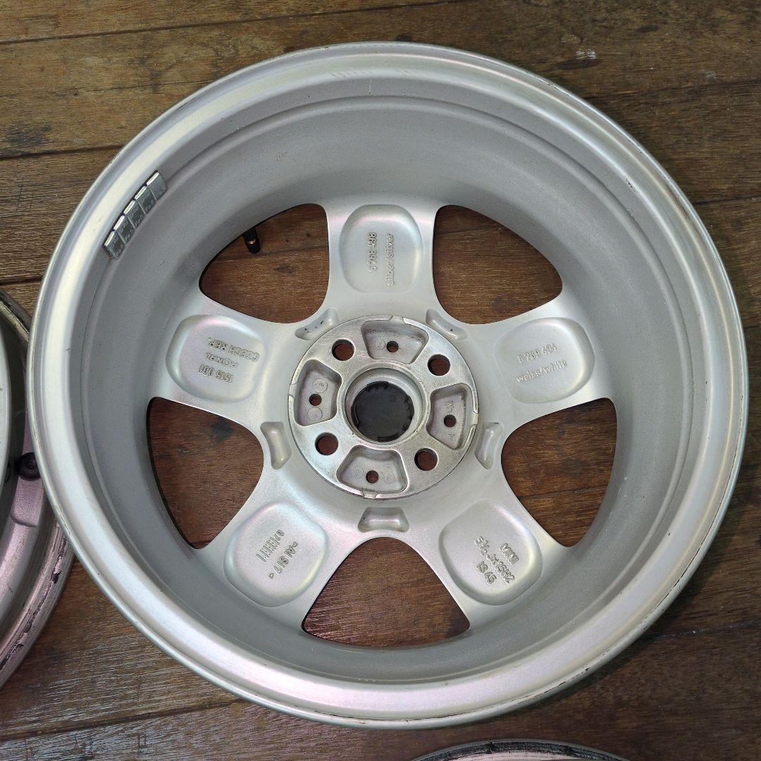 芝*様 送料込　美品　MINI用　純正アルミ　15×5.5J　4本　ローバーミニ