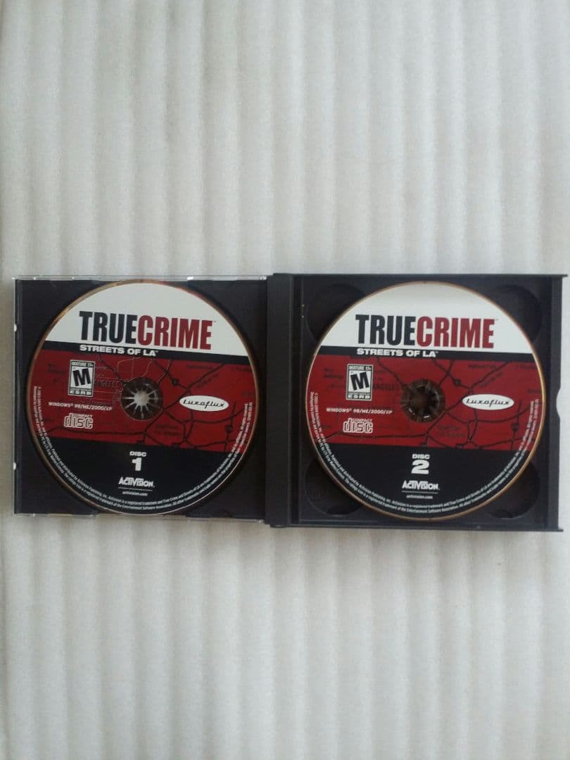 PCゲーム　TRUE CRIME STREETS OF LA　海外版　中古品