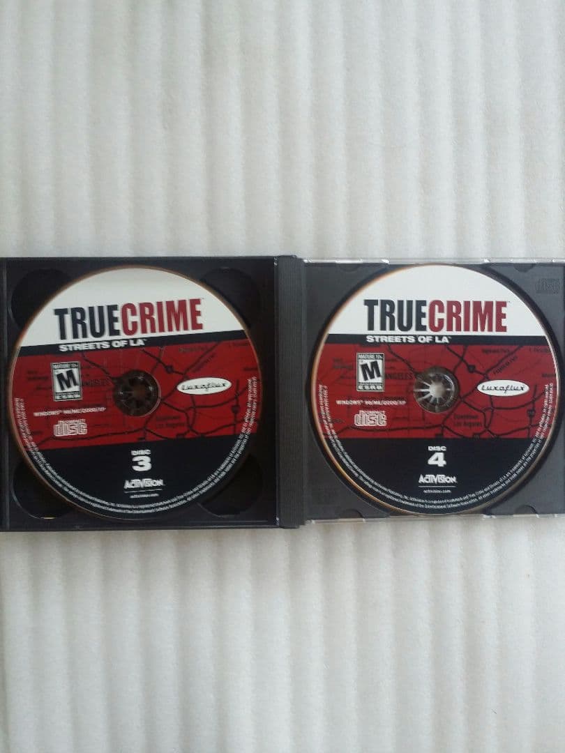 PCゲーム　TRUE CRIME STREETS OF LA　海外版　中古品