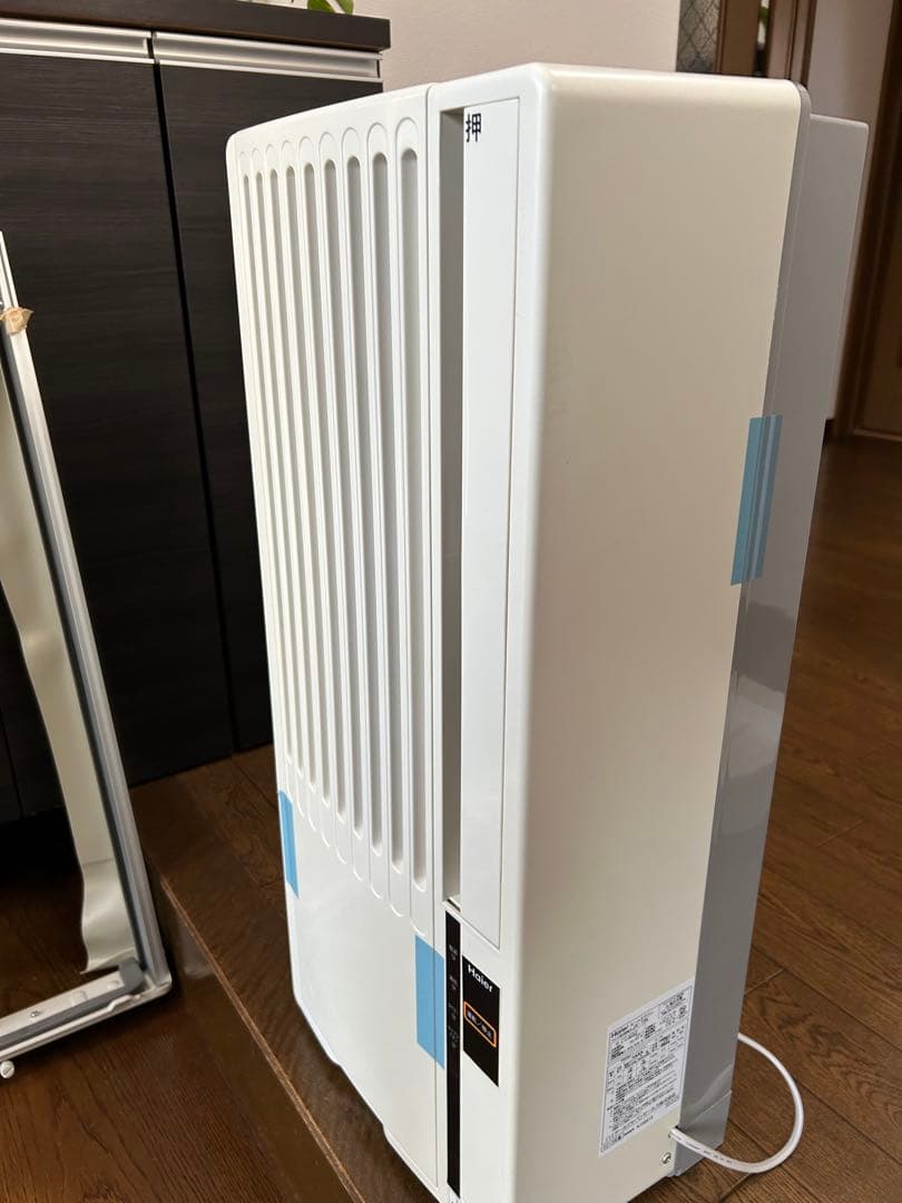 [新品未使用]Haier JA-16L ウインド形 エアコン　リモコン付属