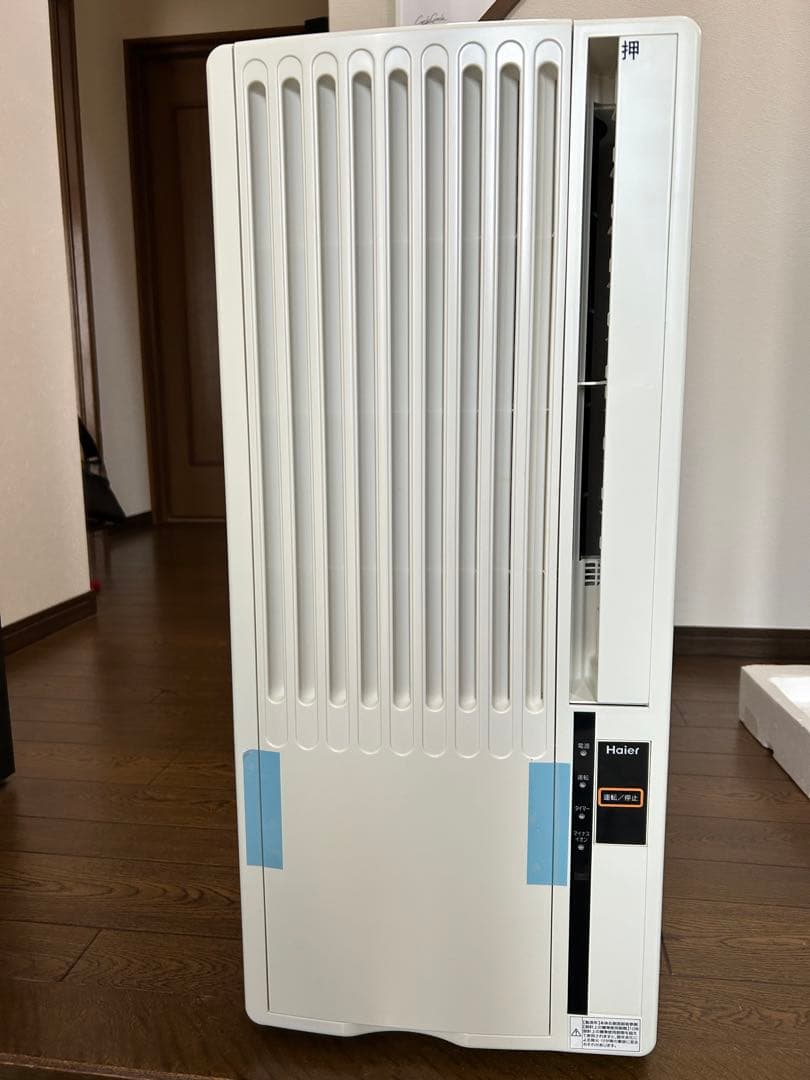 [新品未使用]Haier JA-16L ウインド形 エアコン　リモコン付属