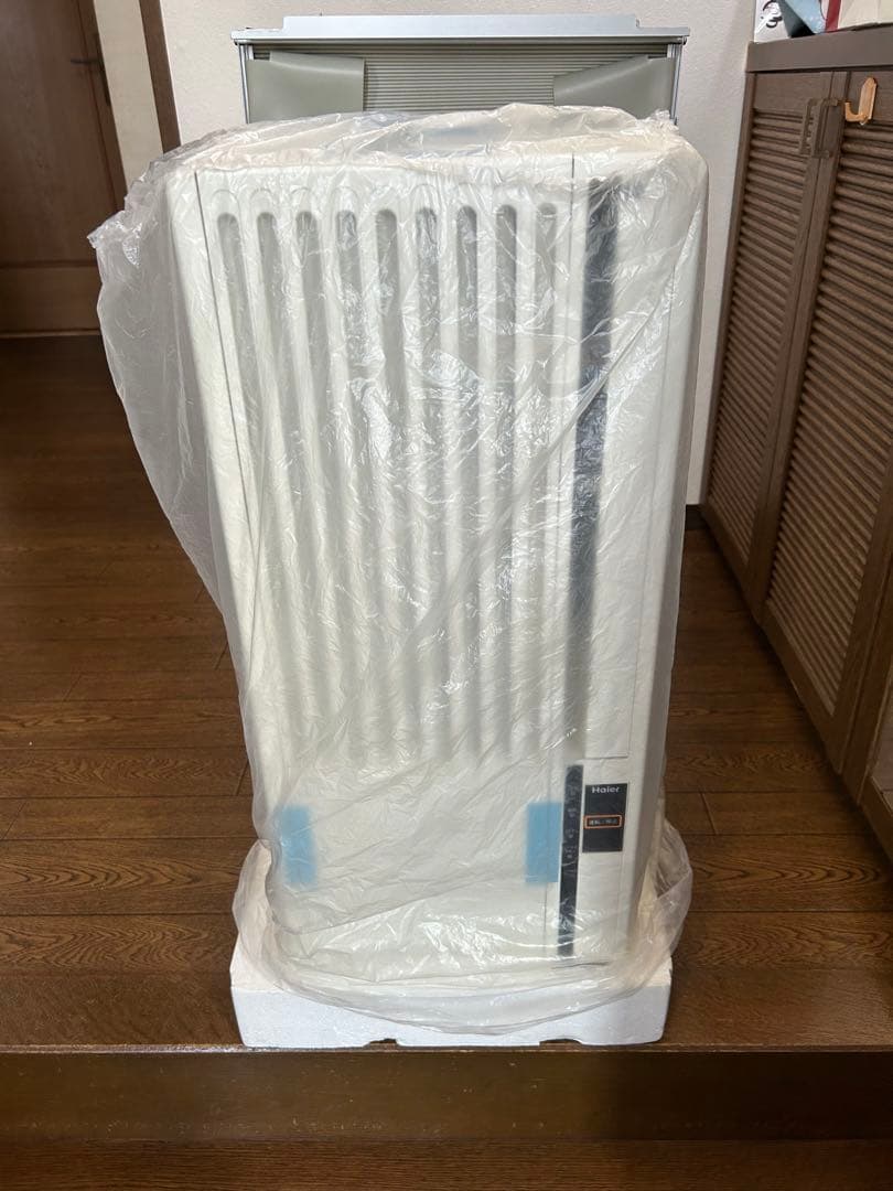[新品未使用]Haier JA-16L ウインド形 エアコン　リモコン付属
