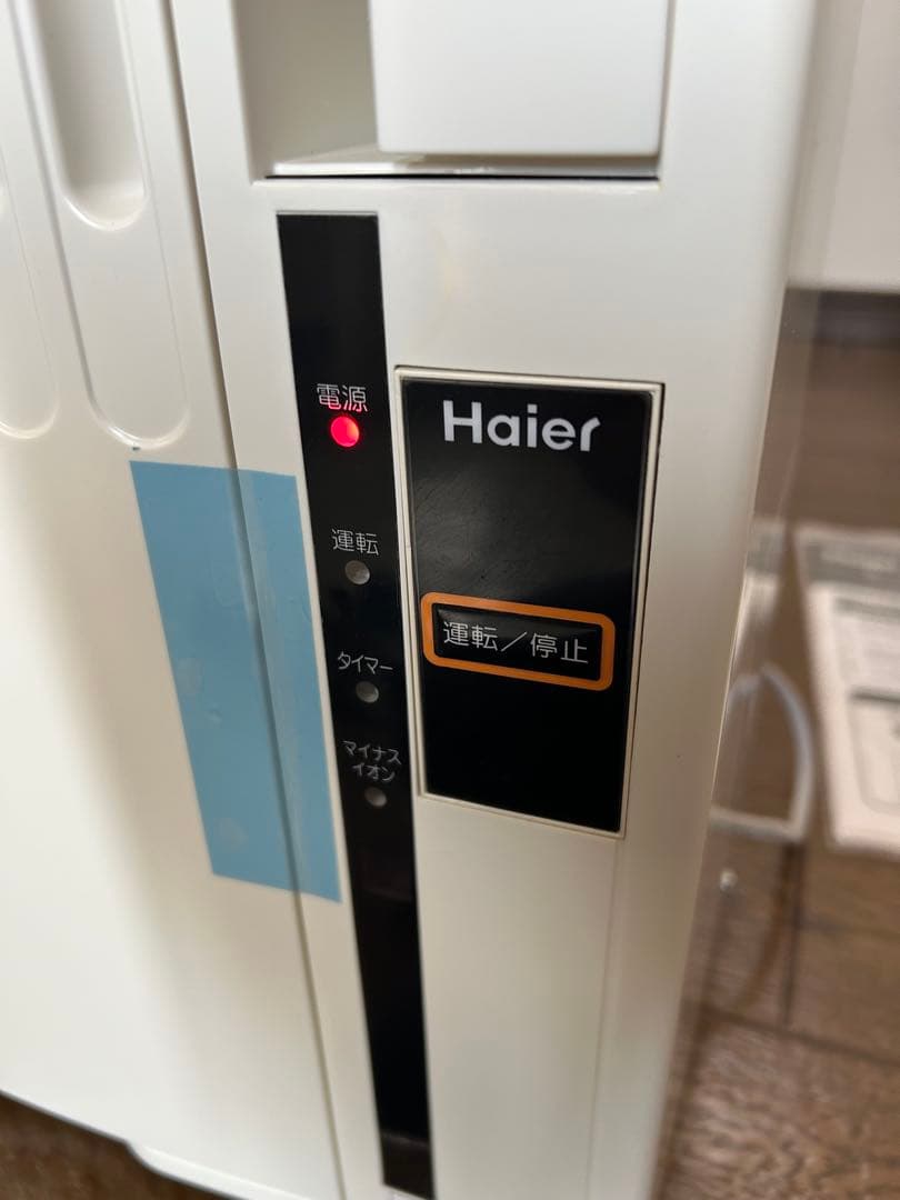 [新品未使用]Haier JA-16L ウインド形 エアコン　リモコン付属