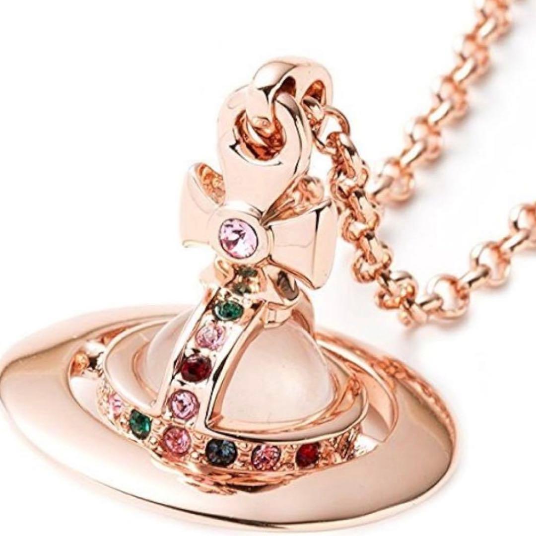 【新品未使用】Vivienne Westwood ネックレス ローズゴールド