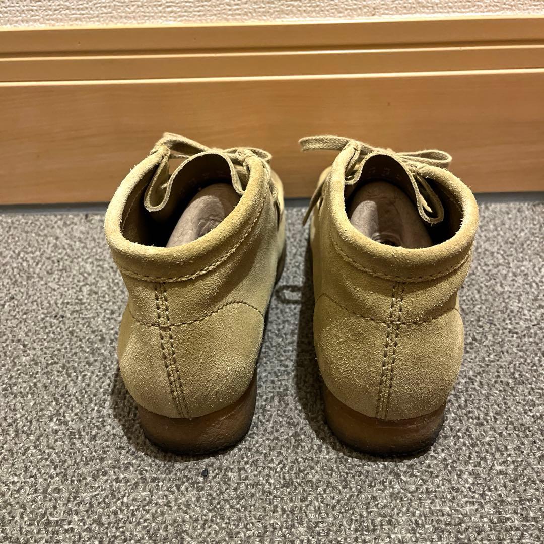 クラークス　レースアップシューズ ワラビーブーツ メープルスエード