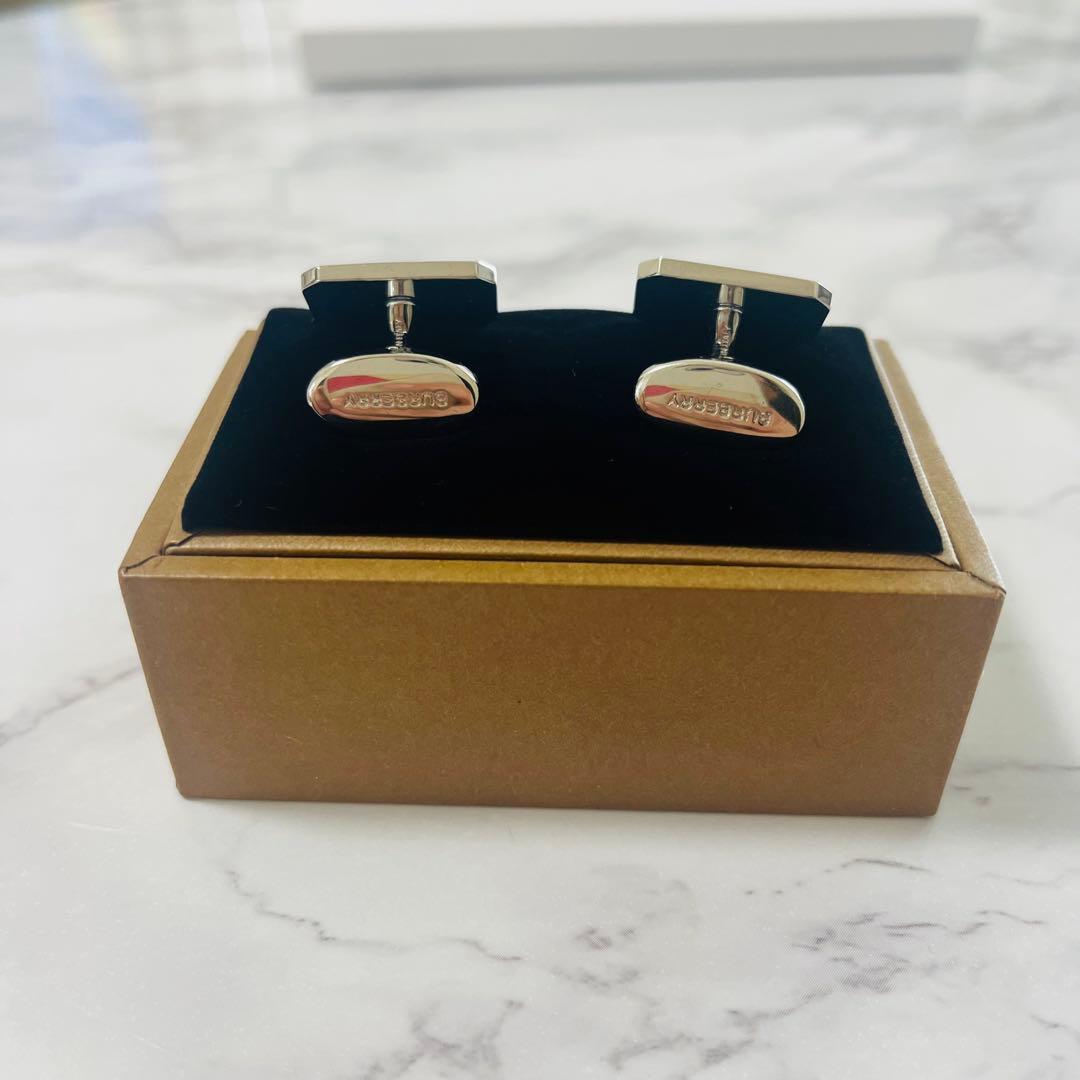 BURBERRY ストライプカフリンクス