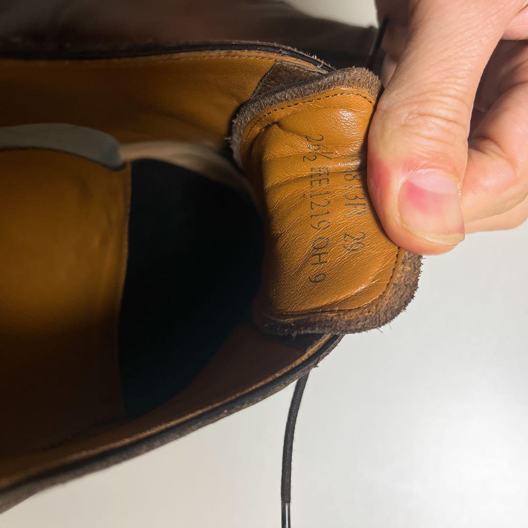 RUN WALK ダークブラウン レザー ドレスシューズ 26.5cm