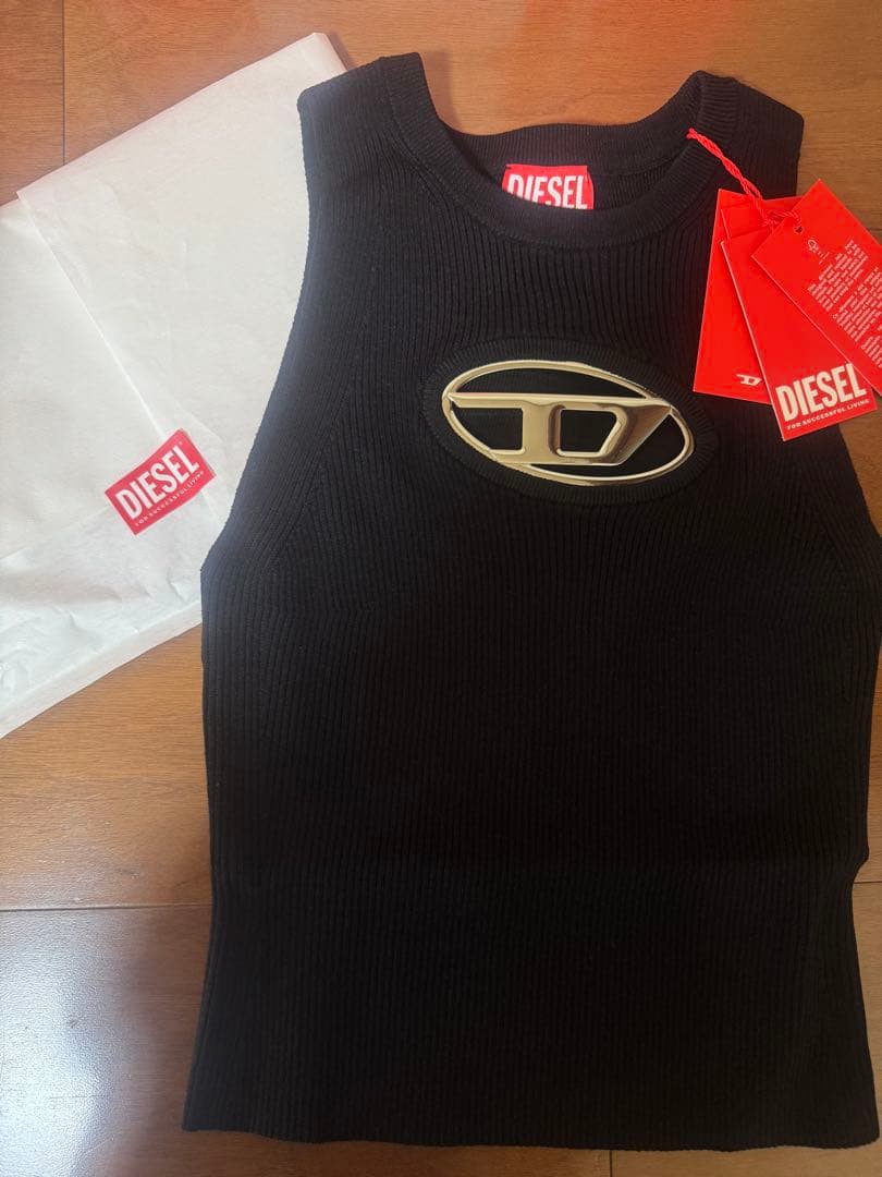 タグ付き　DIESEL (ディーゼル) 　タンクトップ　S