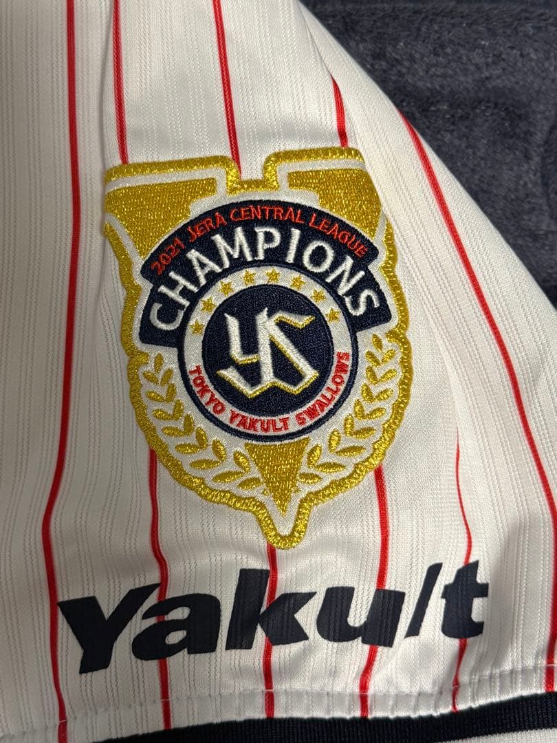 ヤクルトスワローズ 奥川選手 2021年セリーグ優勝記念ユニフォーム Lサイズ