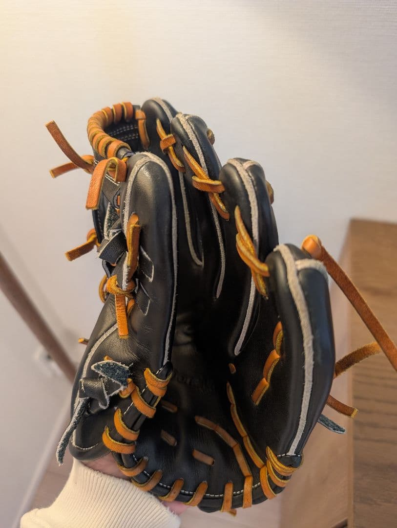 ドナイヤ　donaiya グローブ 黒 軟式　DJNIMS