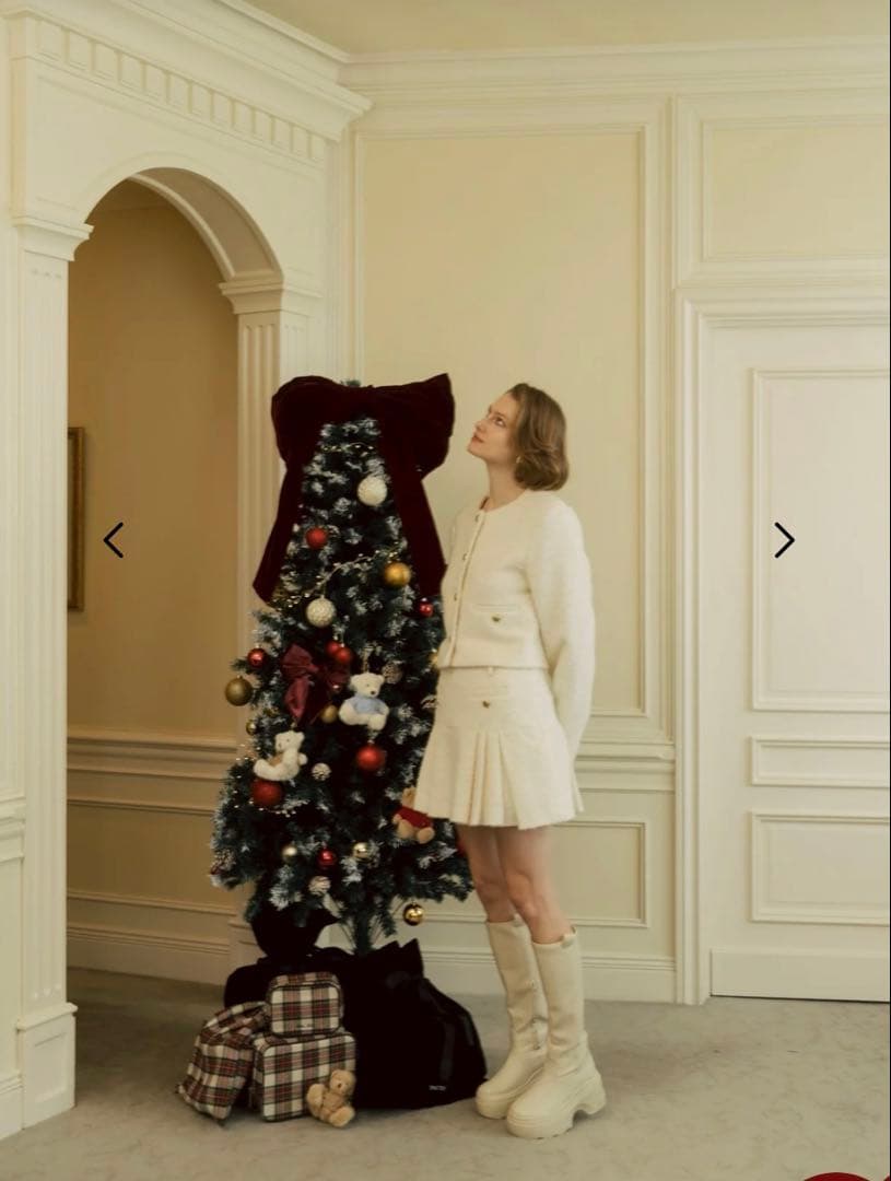 【新品未使用】タグ付　THE TOÉ Chiemsee Skirt 白　S