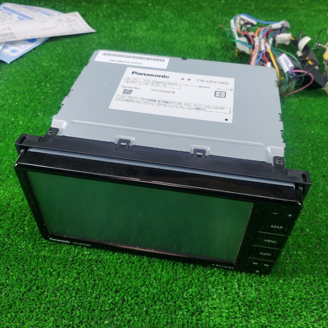 2021年 地図 パナソニック ストラーダ CN-HE01WD メモリーナビ