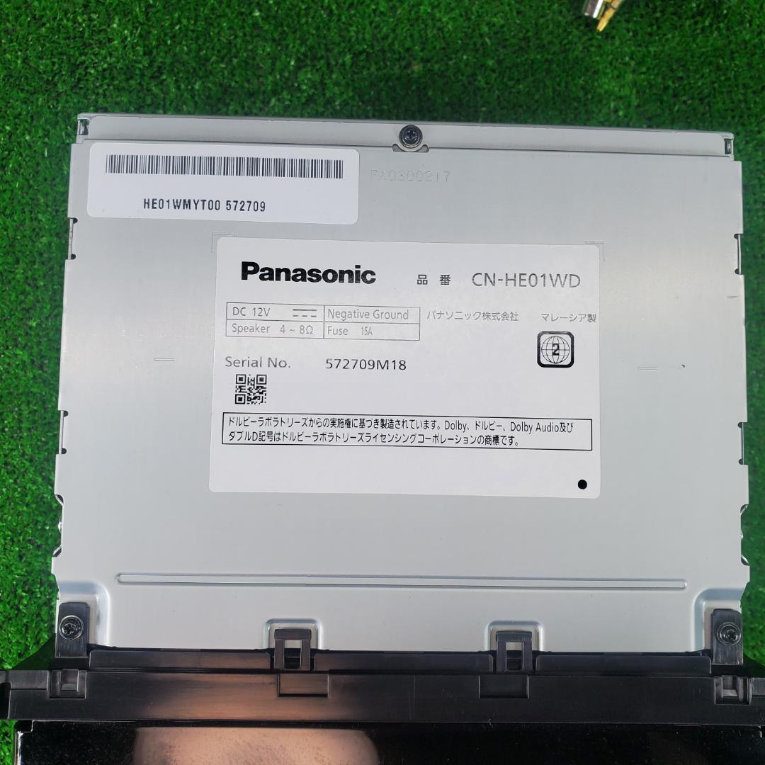 2021年 地図 パナソニック ストラーダ CN-HE01WD メモリーナビ