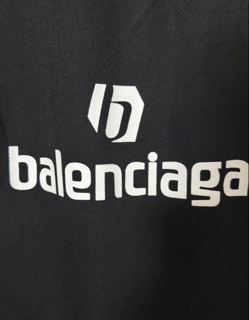 Balenciaga 黒 Tシャツ PARIS 10