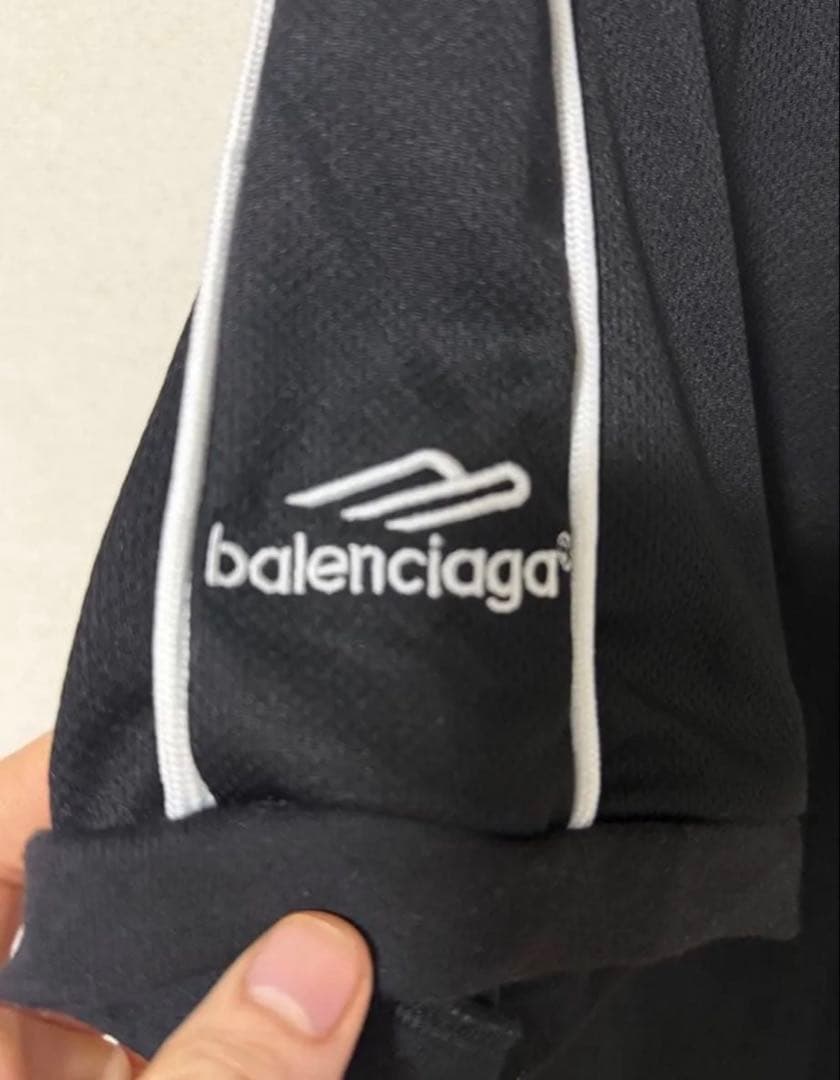 Balenciaga 黒 Tシャツ PARIS 10