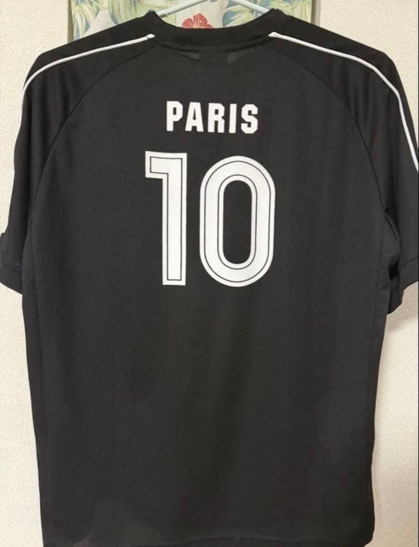 Balenciaga 黒 Tシャツ PARIS 10