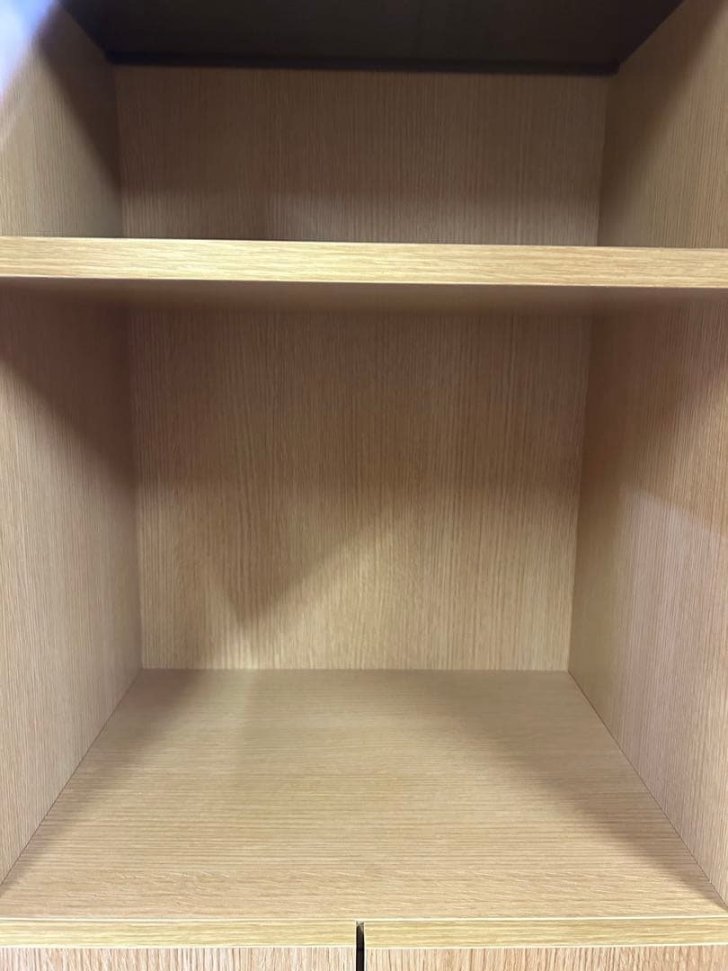 美品！ シューズBOX 下駄箱 玄関収納 ハイタイプ ナチュラル色 送料込み