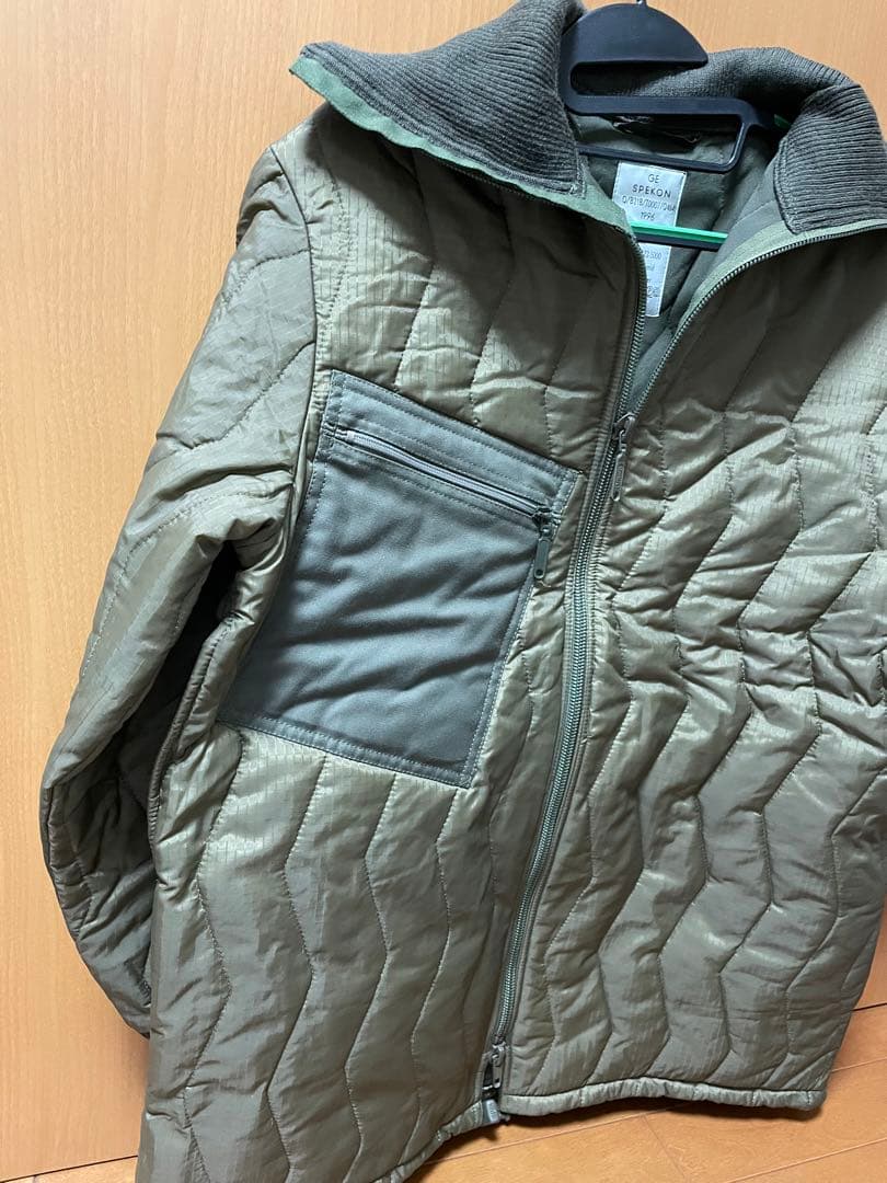 美品90年代ドイツ軍 ミリタリー  キルティングライナージャケット ヴィンテージ