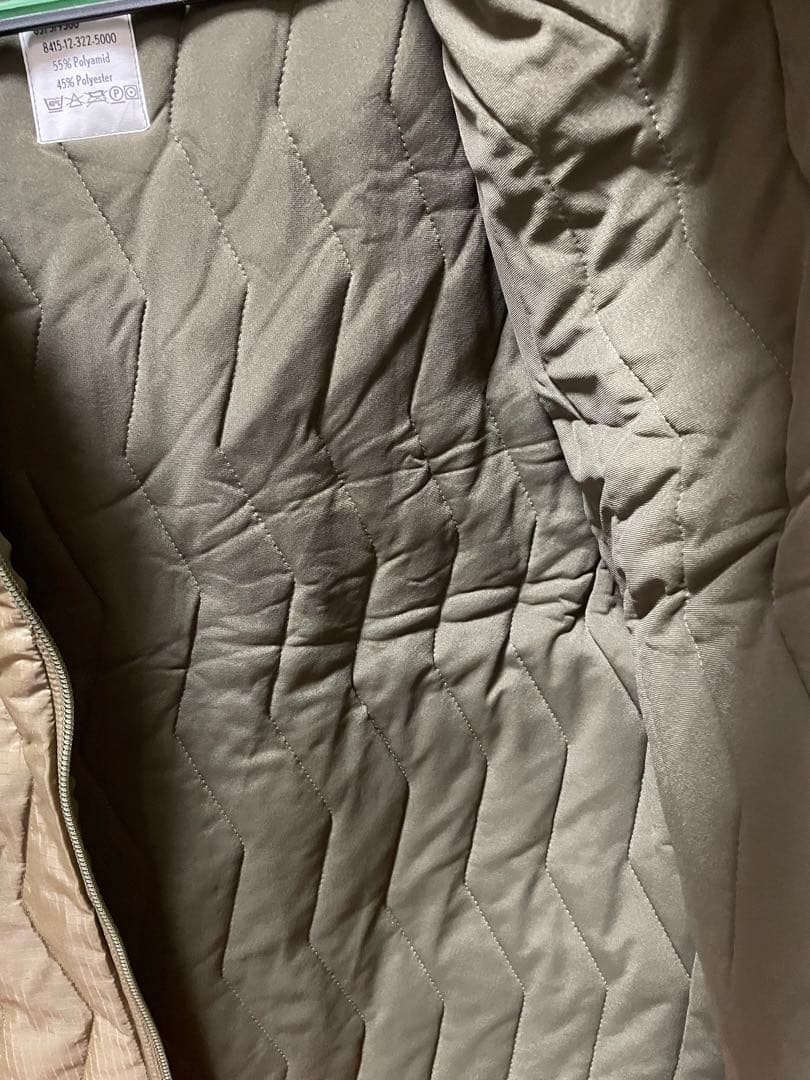 美品90年代ドイツ軍 ミリタリー  キルティングライナージャケット ヴィンテージ