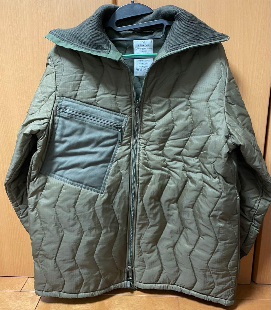 美品90年代ドイツ軍 ミリタリー  キルティングライナージャケット ヴィンテージ