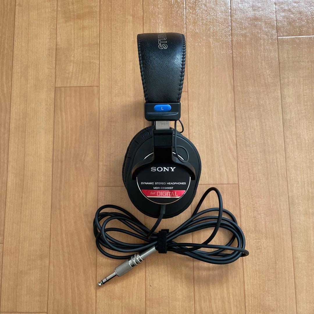 SONY MDR-CD900ST 有線　スタジオヘッドホン
