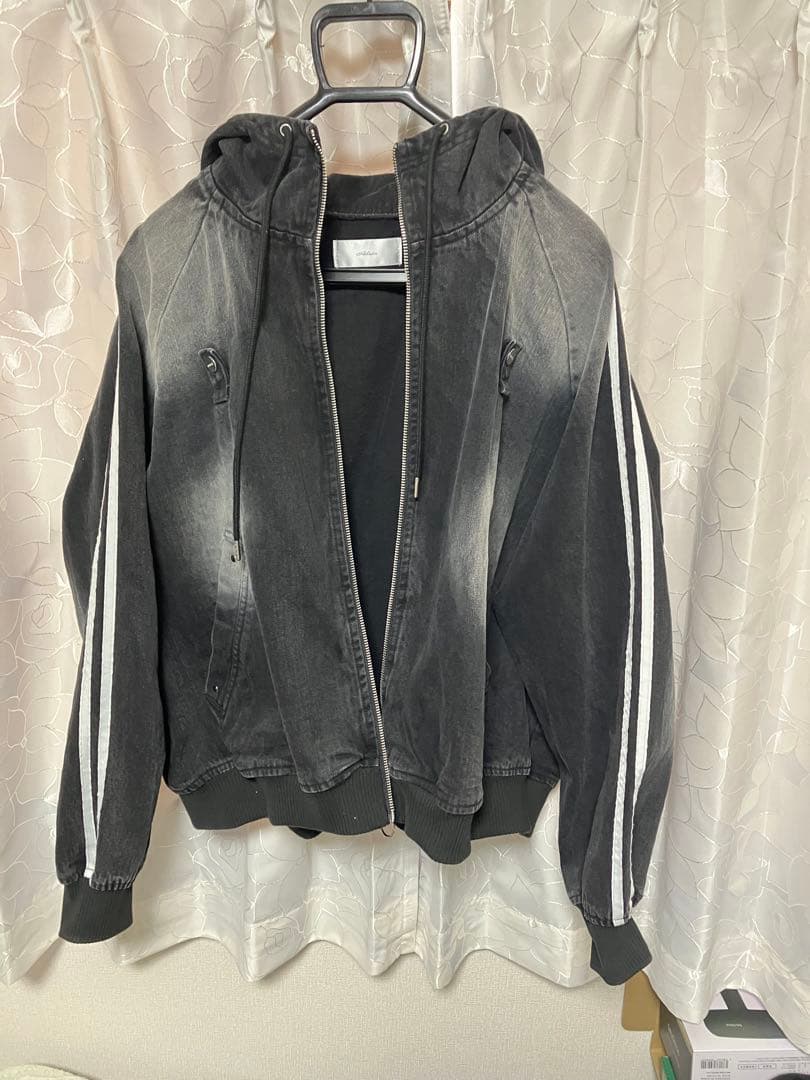 ADRER ラインスリーブジップパーカー セットアップ