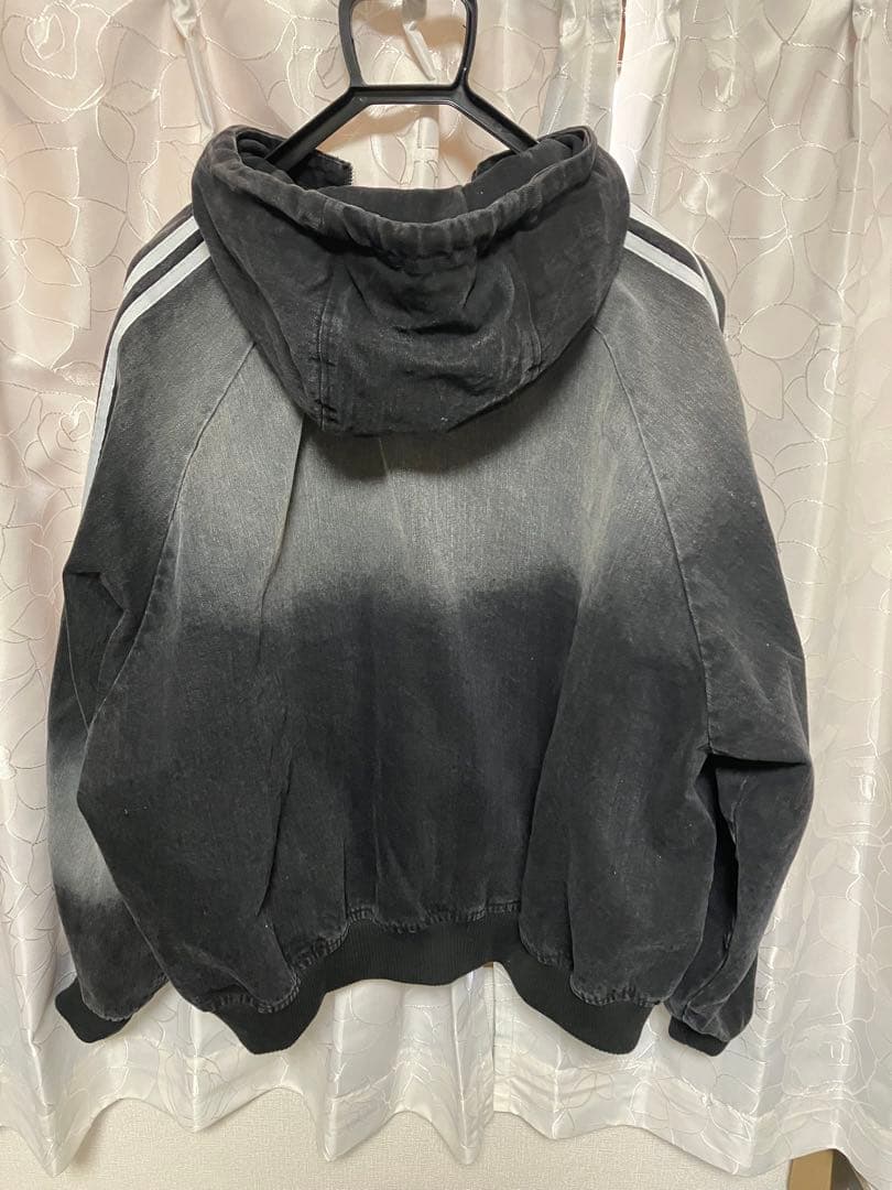 ADRER ラインスリーブジップパーカー セットアップ