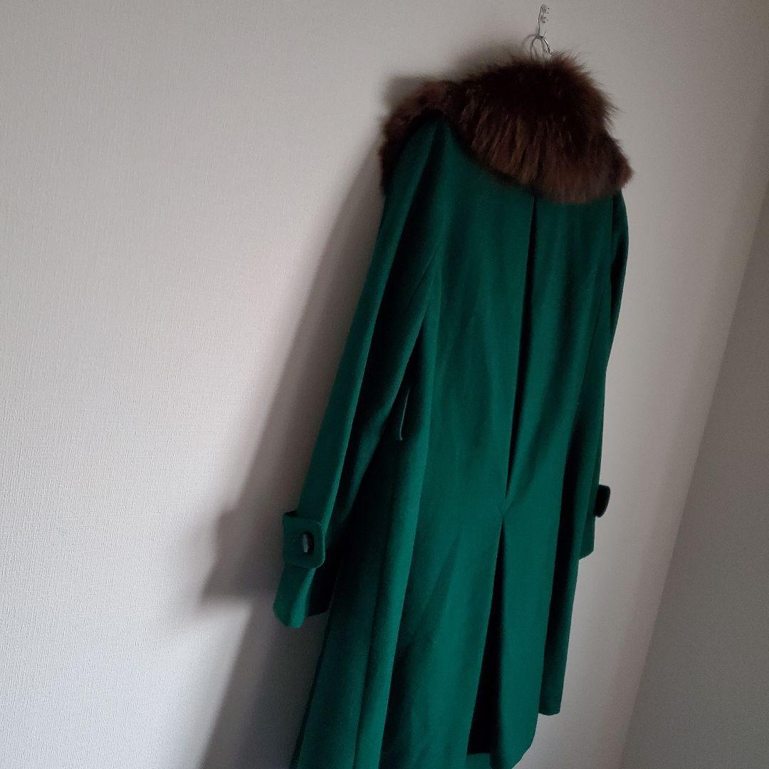 SONIARYKIEL ソニアリキエル　ウールコート 美品 リアルファー　毛皮