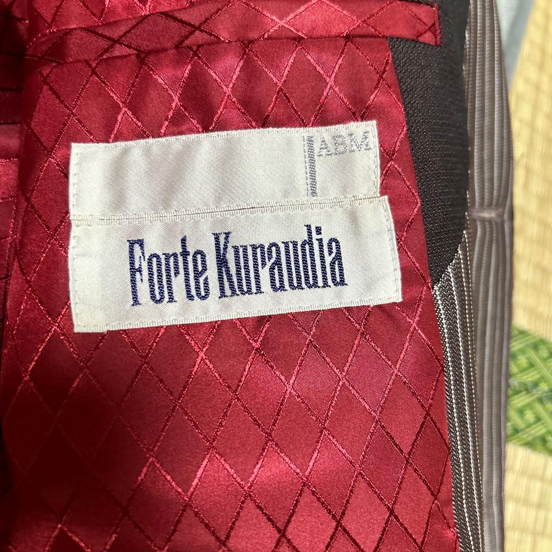 タキシード、5点セット、カラー、ブラウンストライプサイズ:ABM