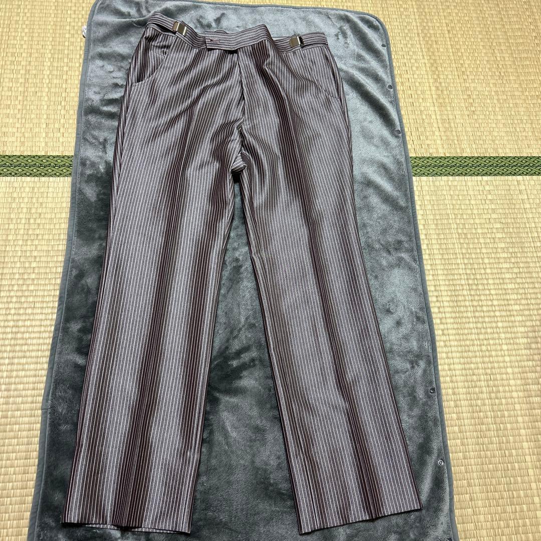 タキシード、5点セット、カラー、ブラウンストライプサイズ:ABM