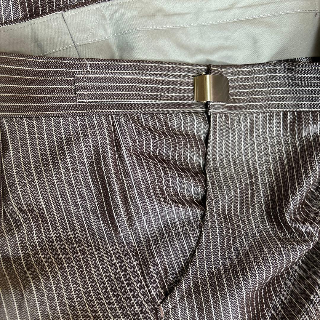 タキシード、5点セット、カラー、ブラウンストライプサイズ:ABM